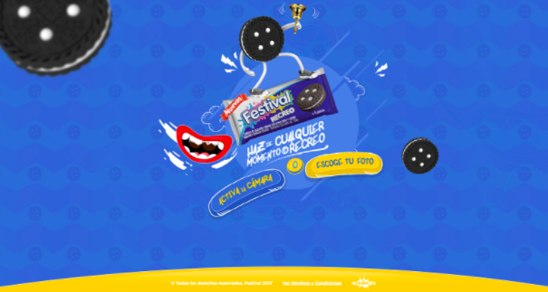 Diseño y desarrollo de website - Galletas Festival