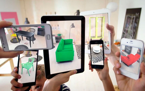 Smartphones y tables utilizando realidad aumentada