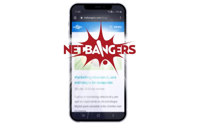 Sitio Netbangers mobile