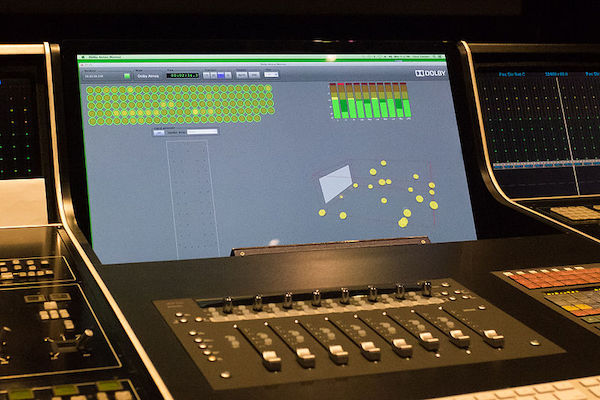 Audio Dolby Atmos para cine